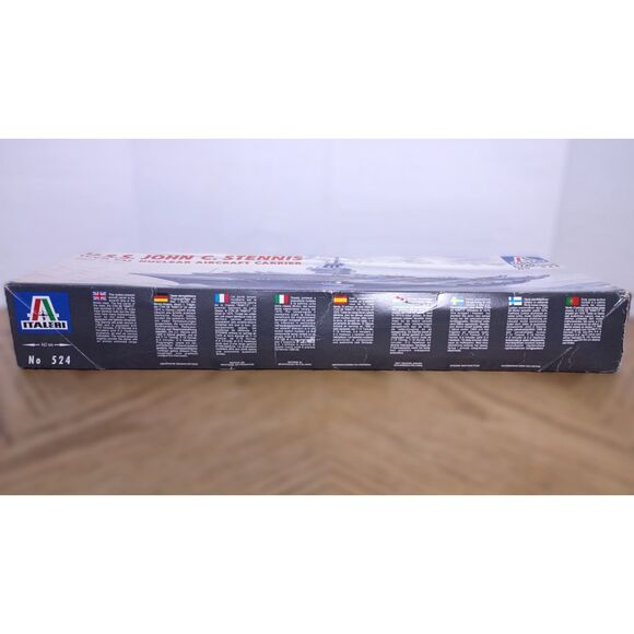 Italeri USS John C Stennis CVN 74 1/720 Nuclear Aircraft Carrier 524 Model Kit - Picture 3 of 6